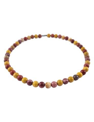 Mookaite Jasper AA Beads Necklace