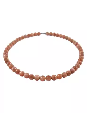 Collier Pierre de Soleil perles AA