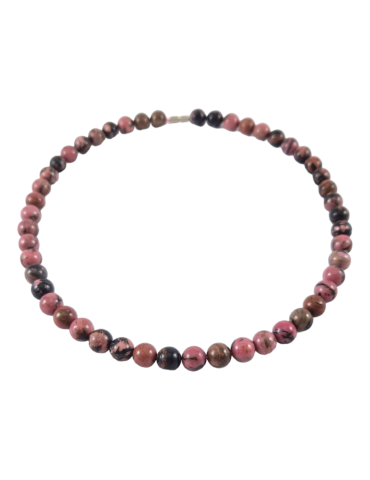 Rhodonite Beads Necklace A