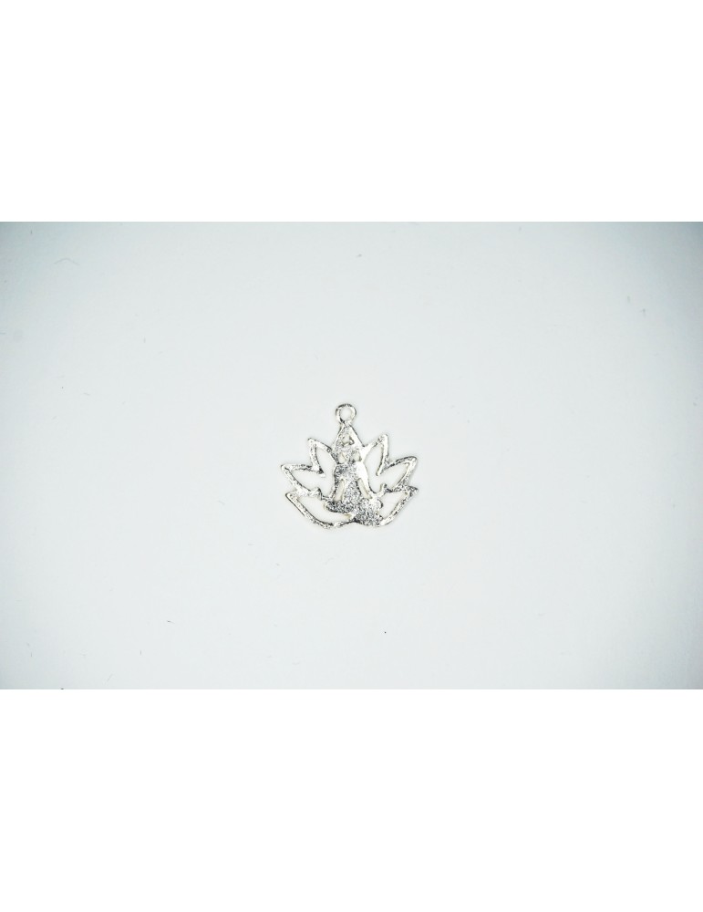 Fleur de lotus en métal