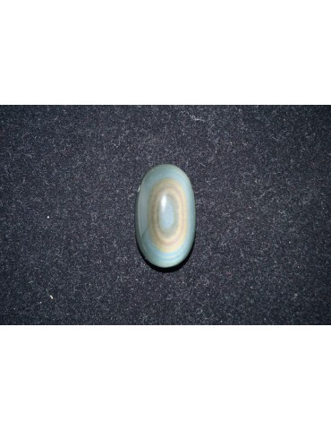 Cabochon ossidiana occhio celeste