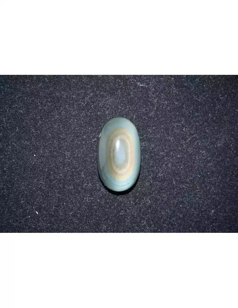 Cabochon obsidienne oeil céleste