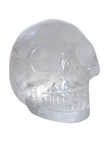 Crystal Rock Carved Skull