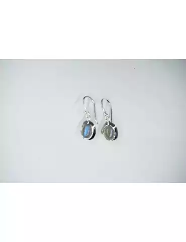 Boucles d'oreilles Labradorite