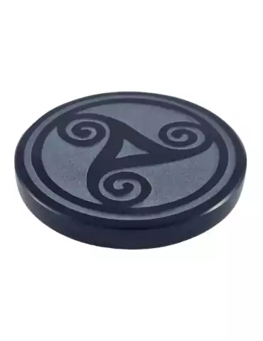 Black Obsidian Triskelion...