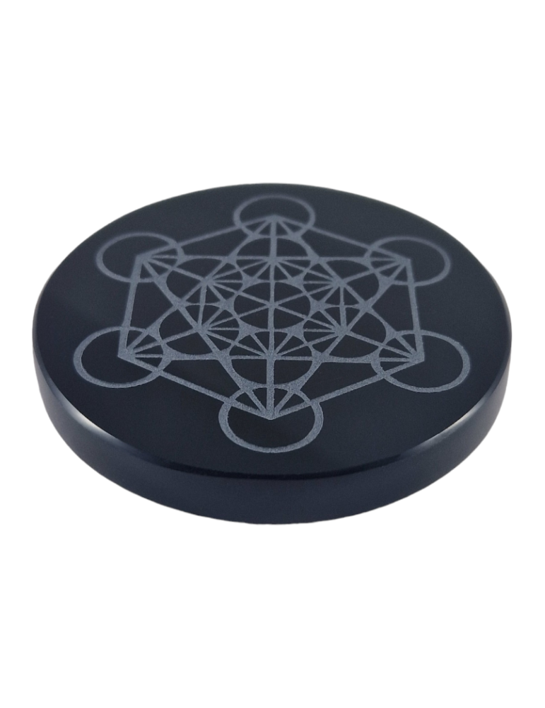 Black Obsidian Metatron Disk