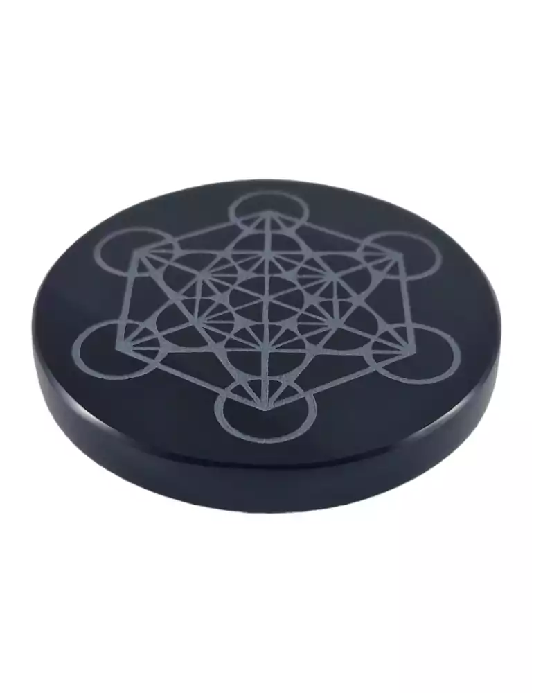 Black Obsidian Metatron Disk