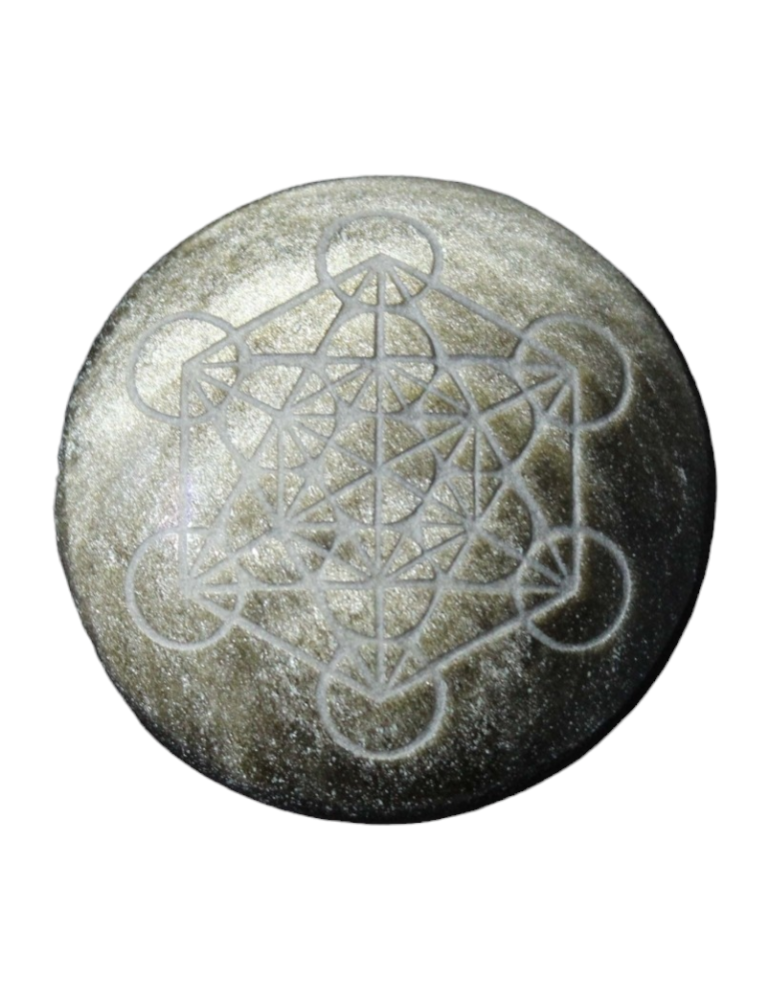 Metatron Obsidiaan Stenen 5 cm