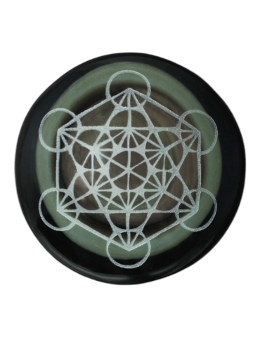 Kieselsteine Metatron Obsidian 5 cm