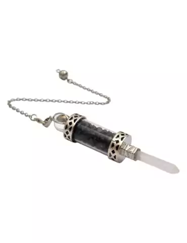 Pendule baguette tourmaline noire