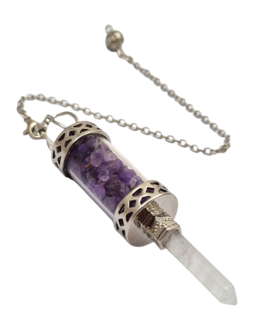 Amethyst Baguette Pendel