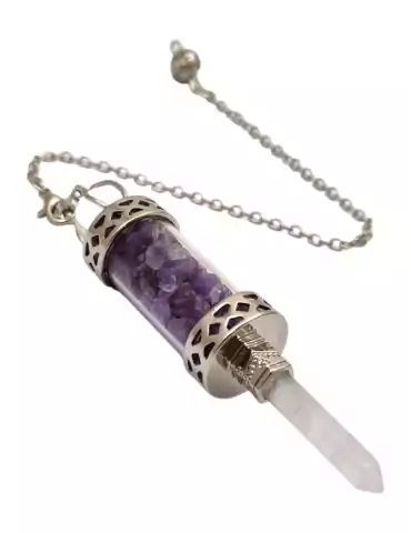 Amethyst Baguette Pendel