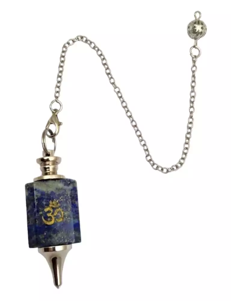 Om Lapis Lazuli Pendulum