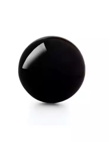 Black obsidian sphere