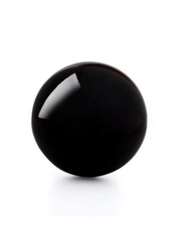 Sphère en obsidienne noire
