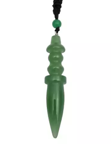 Thot pendulum with aventurine cord