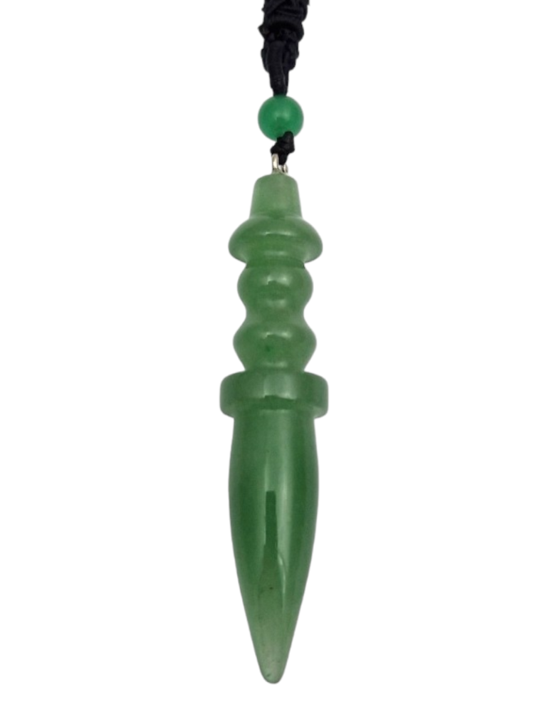 Thot pendulum with aventurine cord