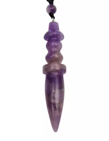 Tutankhamun pendulum amethyst cord