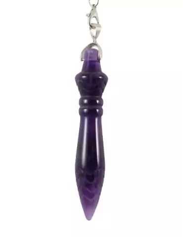 Thot XL Amethyst Pendulum