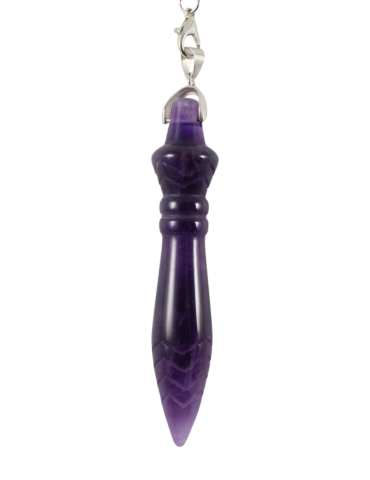 Thot XL Amethyst Pendulum