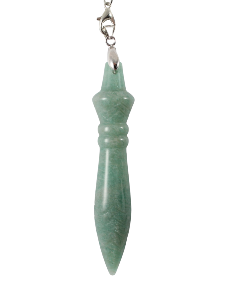 Thot XL Amazonite Pendulum