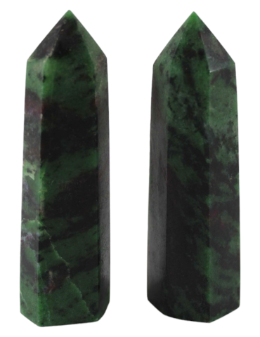 Ruby Zoisite Prism