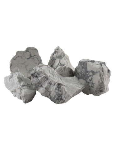 Howlite pietra grezza 3-6 cm