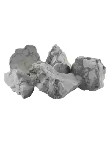 Howlite piedra bruta 3-6 cm