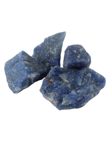 Raw blue aventurine stone 2-6 cm