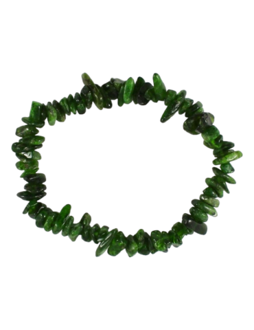 Braccialetto Chips Diopside Lotto di 10