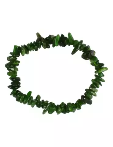 Bracelet Chips Diopside Lot de 10