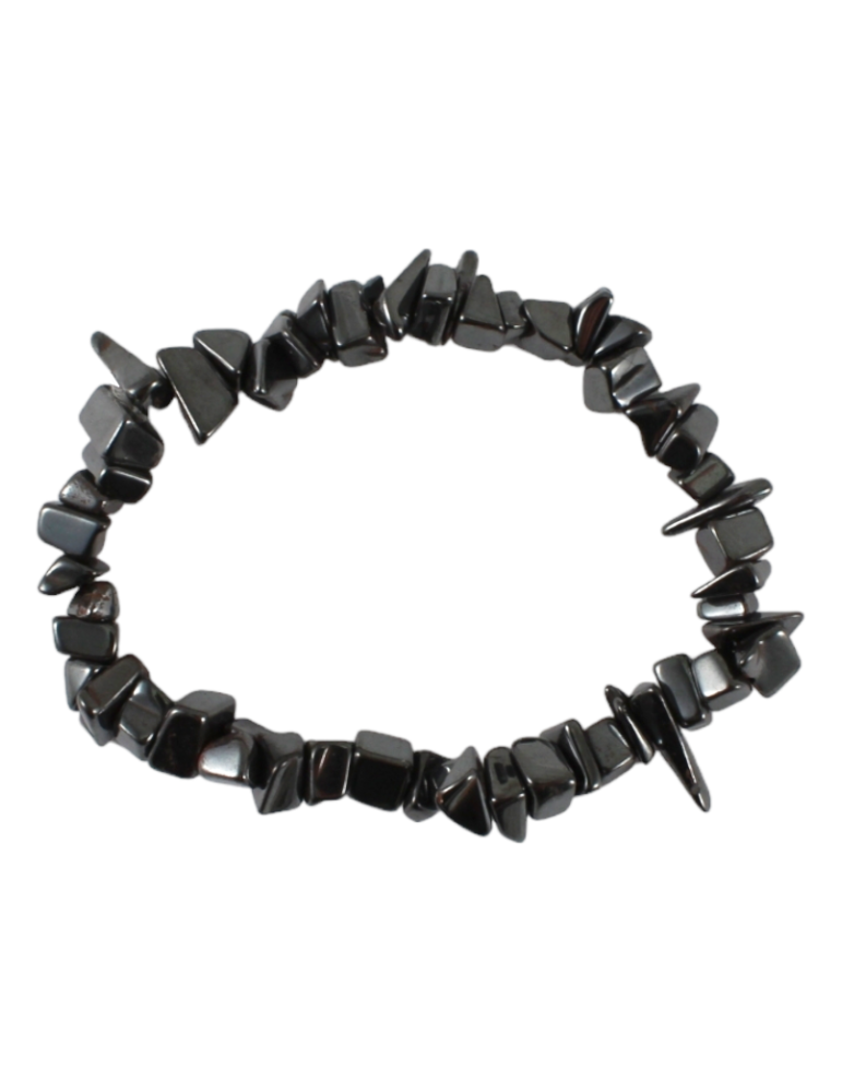 Braccialetto Chips Ematite Lotto di 10