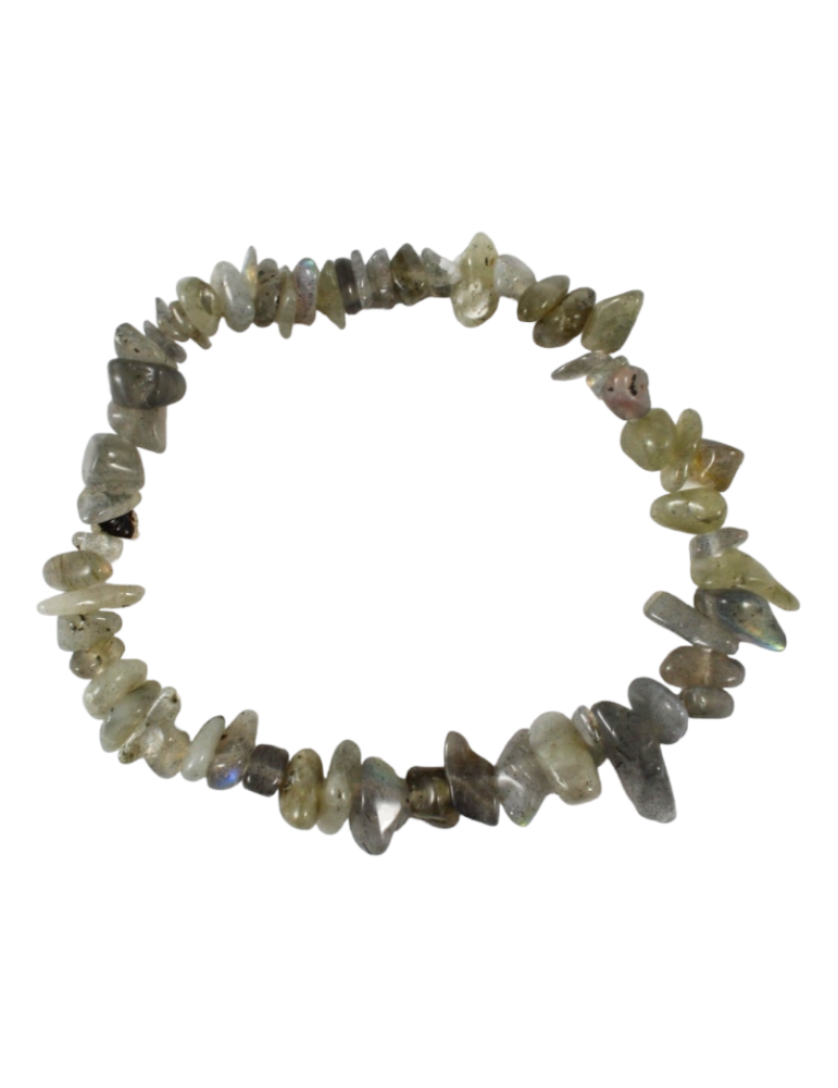 Lot of 10 Labradorite Chips Bracelets