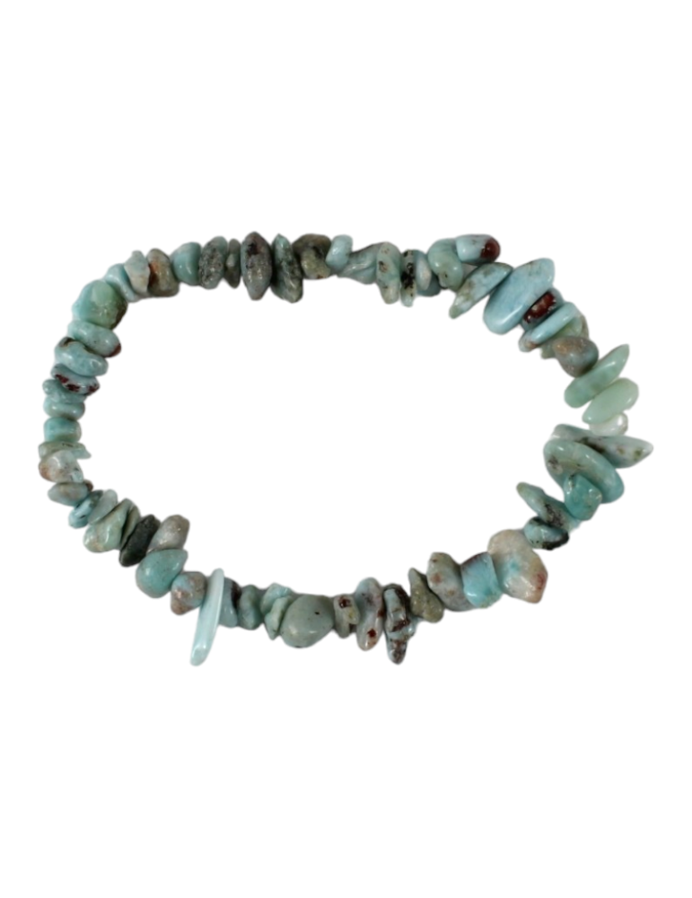 Larimar Chips Armband Set van 10