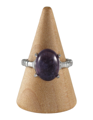 Lepidolite Ring 16