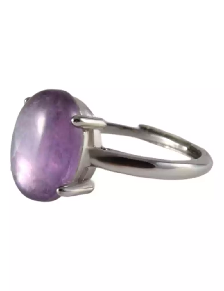 Bague Lépidolite 16