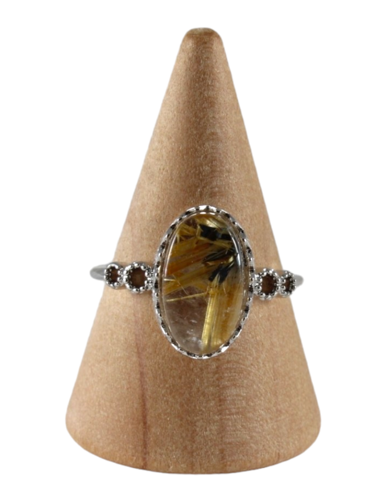 Rutilekwarts Ring 20