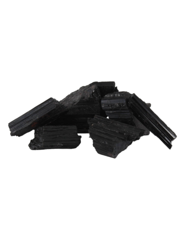 Black tourmaline raw stone 1-3cm