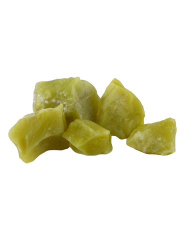 Raw clear jade stone 3-4 cm