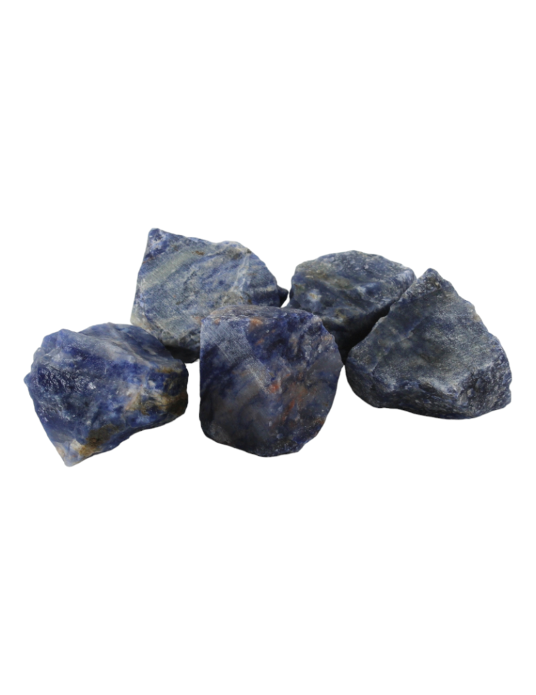 Raw sodalite stone 3-4 cm