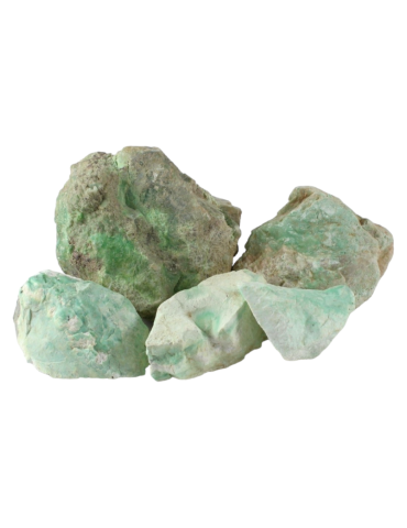 Raw gypsum stone