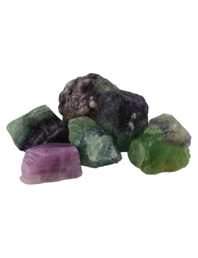 Fluorite pietra grezza 3-5 cm