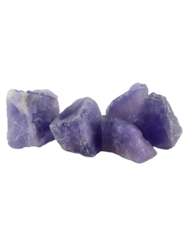 Fluorite violette pierre brute 4-5 cm