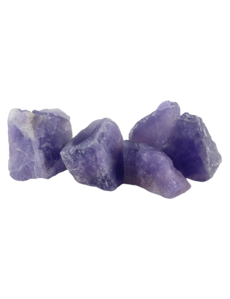 Fluorite viola pietra grezza 4-5 cm