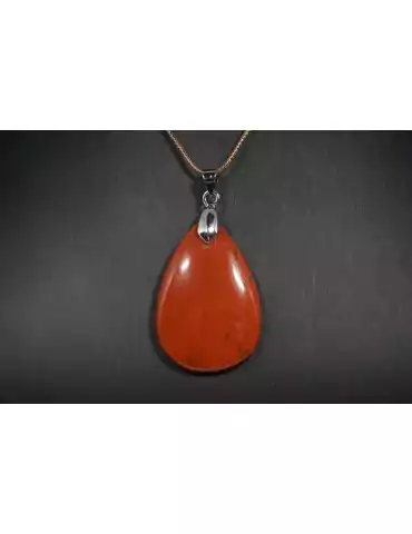 Pendentif Jaspe Rouge