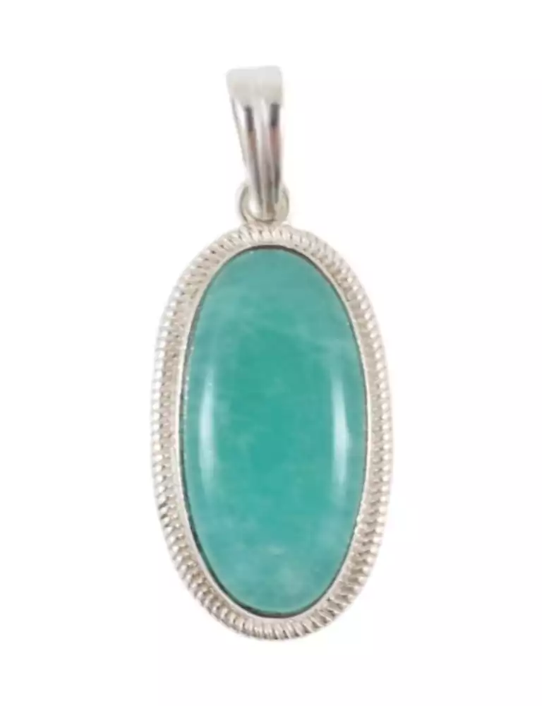 Ciondolo in argento 925 1 Amazonite