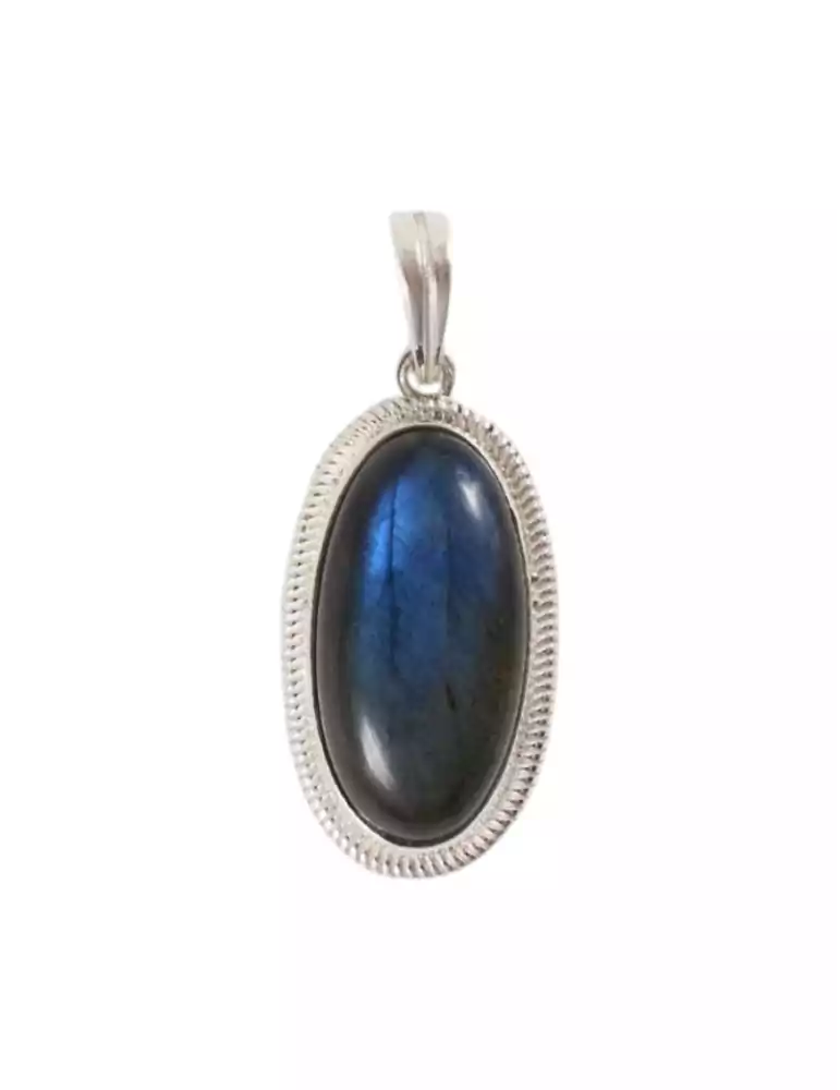 925 Silver Pendant 1 Labradorite