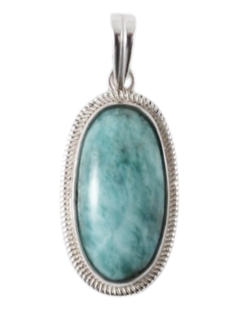 Colgante de plata 925 1Larimar