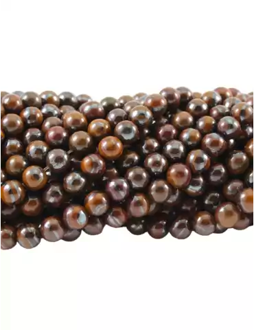 Iron wire eye beads A