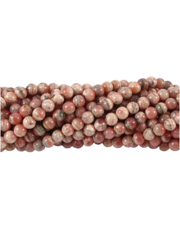 AA Rhodochrosite bead thread